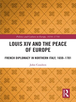 cover image of Louis XIV and the Peace of Europe